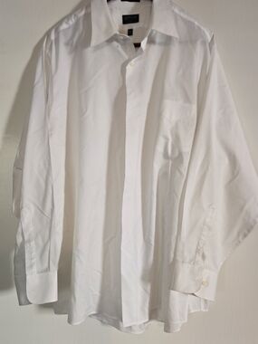 Arrow White Long-Sleeve Dress Shirt 18/18 1/2..34-35